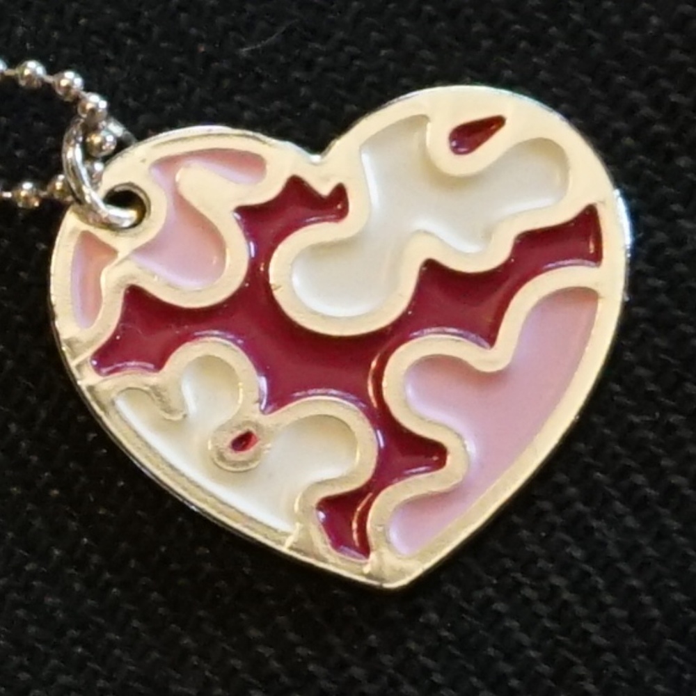 Montana Silversmiths Pink enamel pendant necklace - Picture 4 of 4